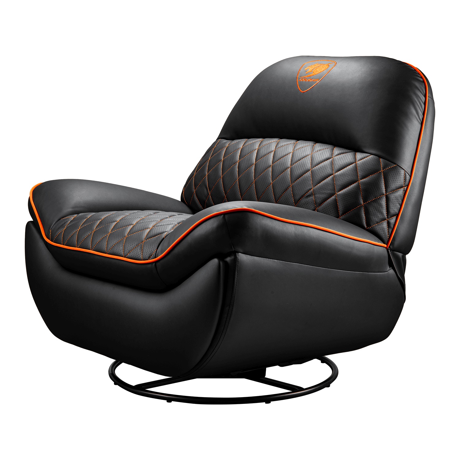 Cougar Sedia Gaming Overlord - Ergonomica, Regolabile, Finta Pelle