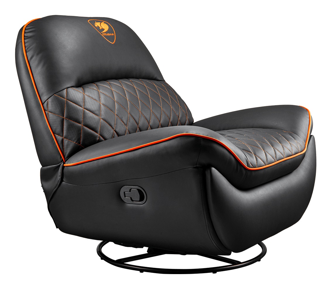 Cougar Sedia Gaming Overlord - Ergonomica, Regolabile, Finta Pelle