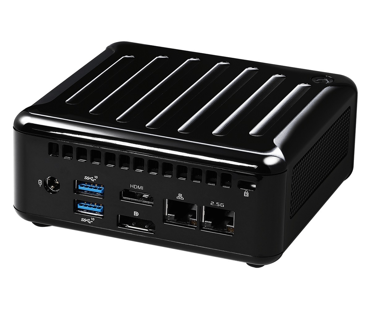 Asrock NUC BOX-1165G7 Mini PC Barebone Nero - Intel Core i7-1165G7 4,7 GHz, 0,6 l, 64 GB RAM Max