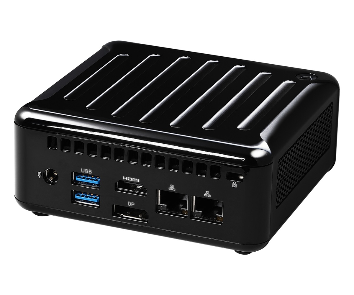 Asrock NUC BOX-1240P Workstation Barebone Nero - Intel Core i5-1240P 3,3 GHz, 2 Slot RAM, Supporto HDD & SSD