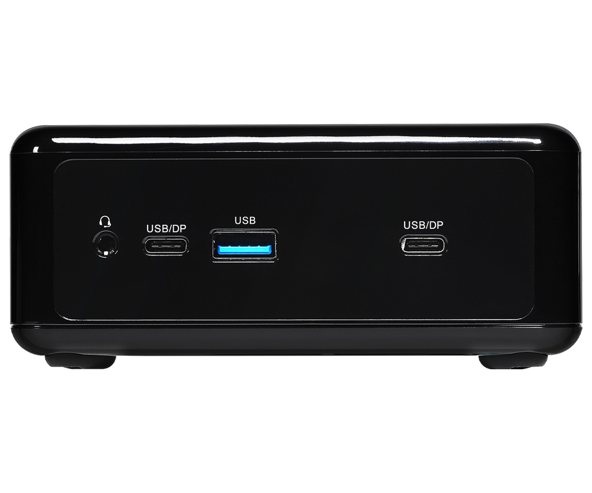 Asrock NUC BOX-1220P Barebone PC - Intel i3-1220P 3,3 GHz, Basso profilo (Slimline), DDR4, Wi-Fi 6E, 64 GB RAM massima