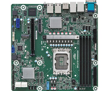ASRock Rack W680D4U-2L2T/G5 Scheda Madre Micro ATX LGA 1700 con Chipset W680, Supporto per Processori Intel Core di 12a e 13a Generazione, Dual 10G LAN, PCIe 5.0