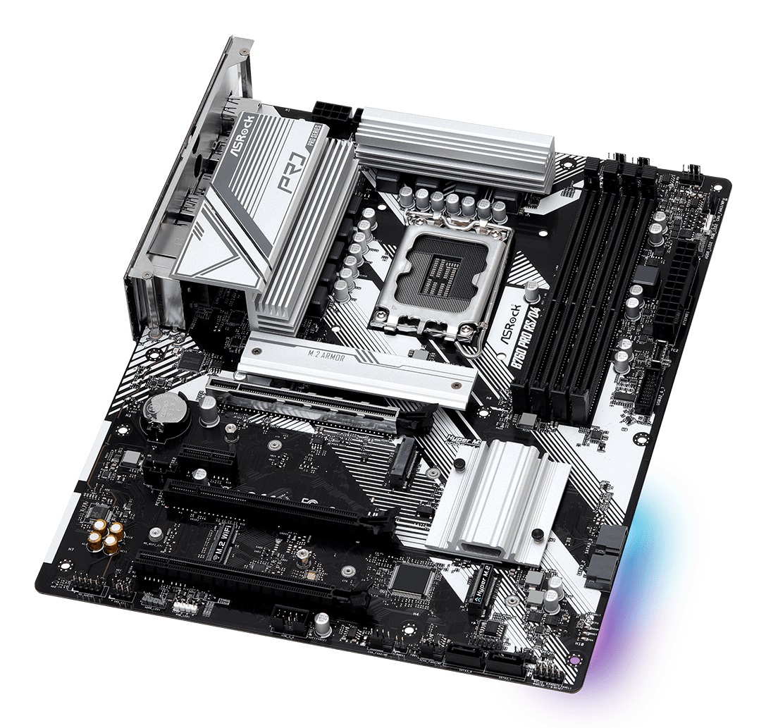 ASRock B760 Pro RS/D4 Scheda Madre ATX LGA 1700 con supporto DDR4 fino a 128 GB