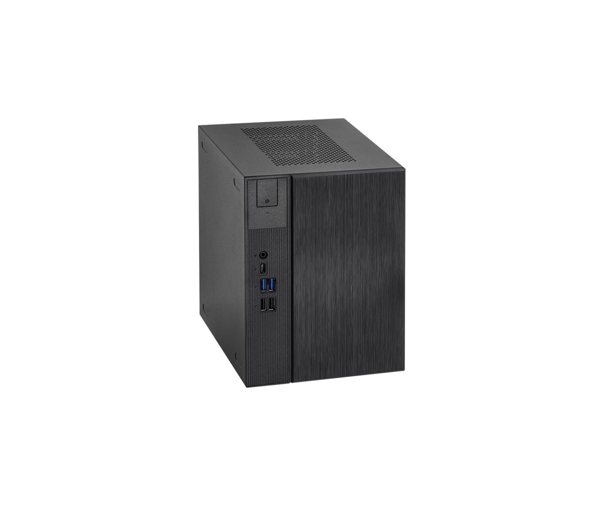 Asrock DeskMeet X600 Desktop Nero - PC Barebone AMD X600, Socket AM5, 4x DDR5, 500W
