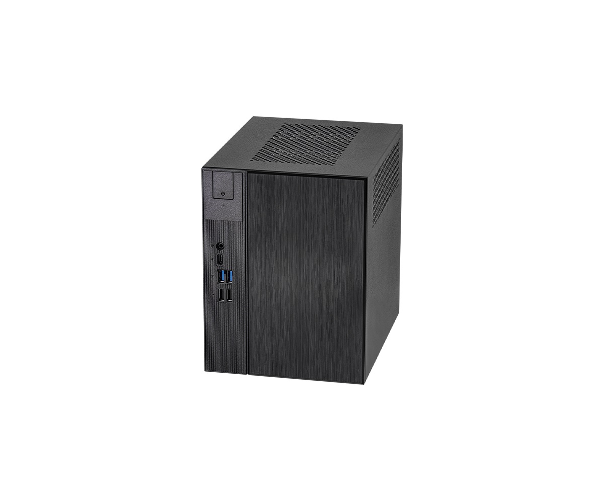 Asrock DeskMeet X600 Desktop Nero - PC Barebone AMD X600, Socket AM5, 4x DDR5, 500W