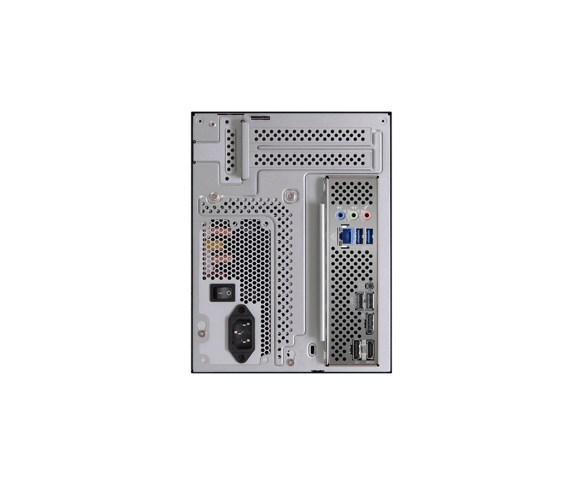 Asrock DeskMeet X600 Desktop Nero - PC Barebone AMD X600, Socket AM5, 4x DDR5, 500W