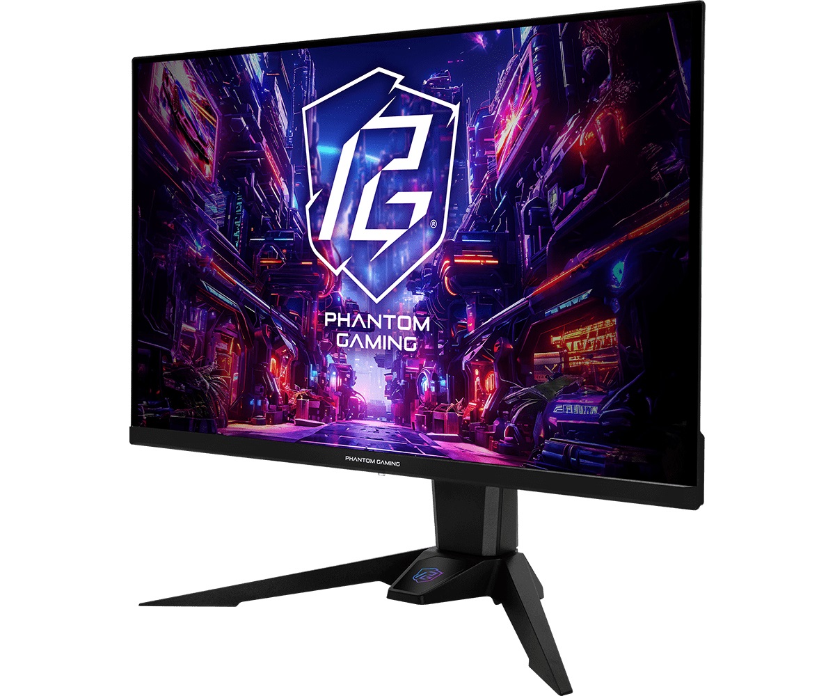 Asrock Arock 27 QHD QD-OLED Gaming Monitor - 2560 x 1440, 0.03ms, USB-C, 360Hz, 99% DCI-P3, 138% sRGB, VESA