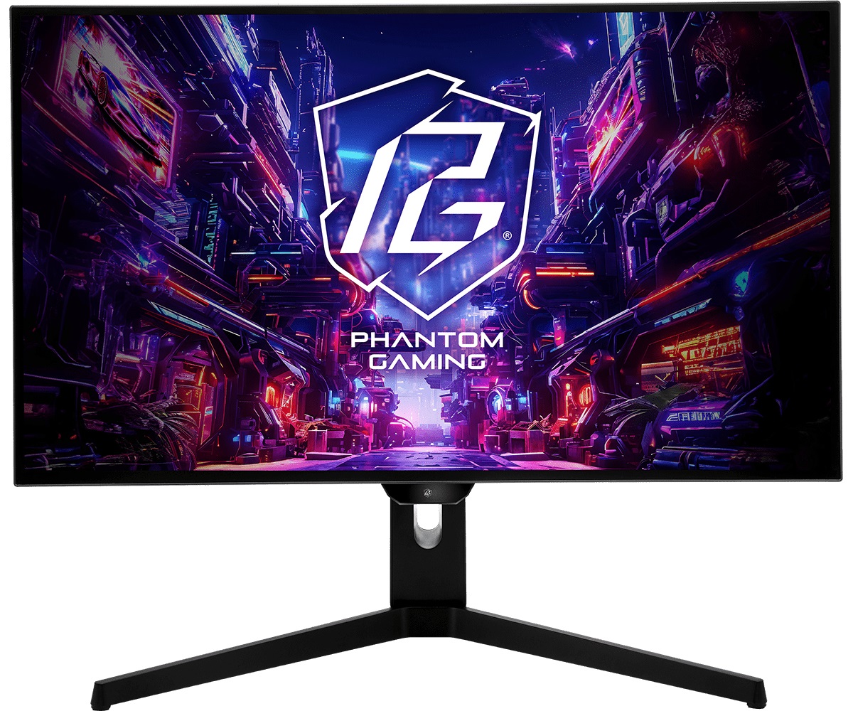 Asrock PGO27QFS Monitor OLED 27'' Quad HD 2560x1440p, 0.03ms, Nero