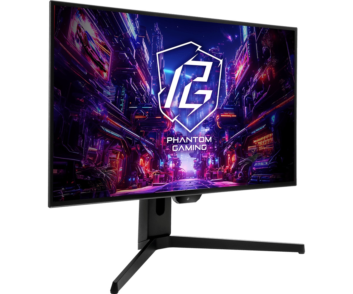 Asrock PGO27QFS Monitor OLED 27'' Quad HD 2560x1440p, 0.03ms, Nero