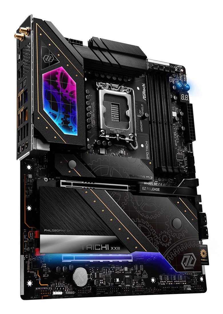 Asrock Z890 Taichi Scheda Madre ATX LGA 1851 Intel Z890 con 4x DDR5, HDMI, Wi-Fi 7 e Thunderbolt 4