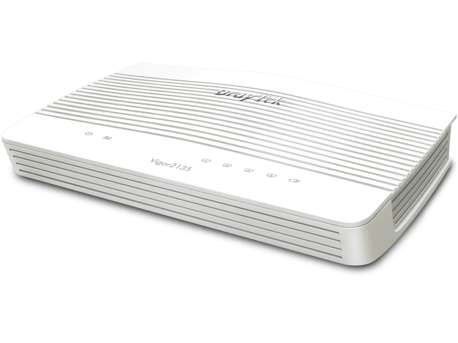 DrayTek Vigor2135 Router Cablato Gigabit Ethernet Grigio - Firewall a Banda Larga e Router VPN con Prestazioni Fino a 940 Mbps