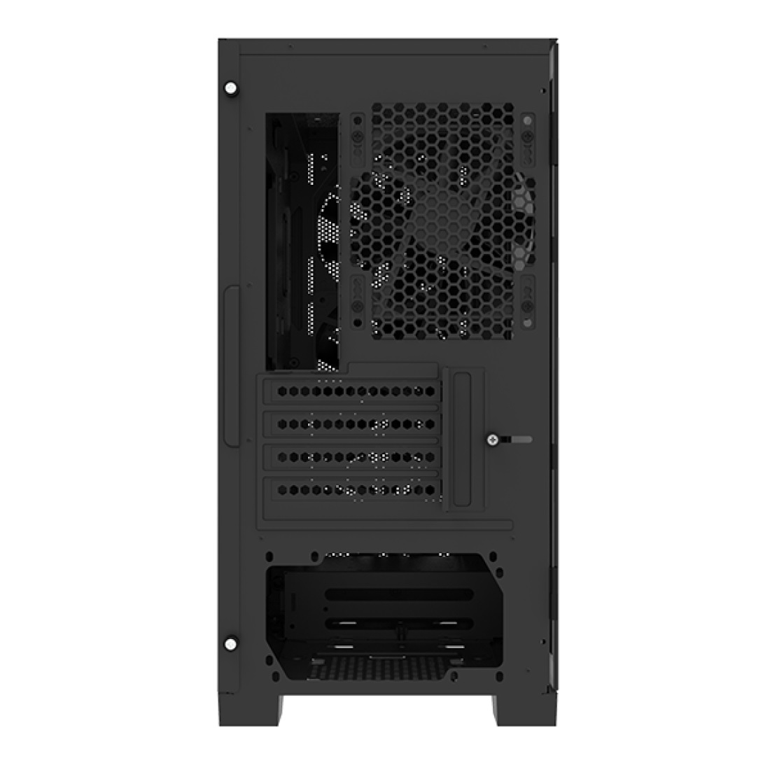 Montech AIR 100 LITE Case Micro ATX/Mini ITX Nero con Ventole da 120 mm
