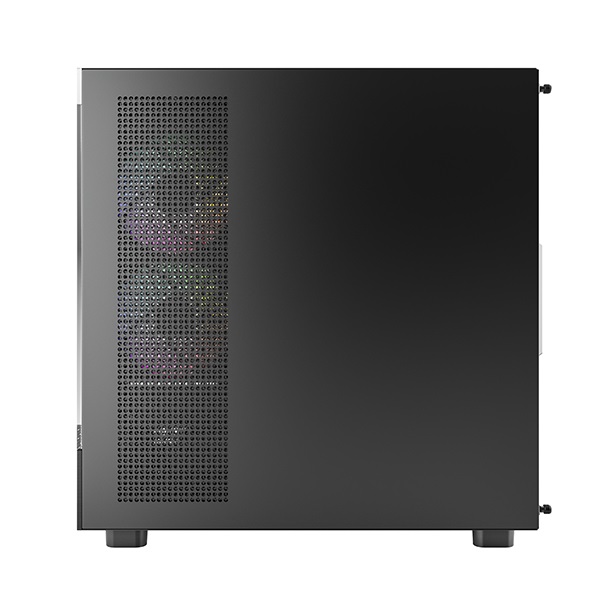 Montech XR RGB Midi Tower ATX Nero - Case con Vetro Temperato, 2 Ventole Laterali da 120 mm