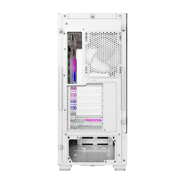 Montech SKY TWO Midi Tower Bianco con 4 Ventole ARGB PWM e Supporto per Alimentatore ATX da 210mm