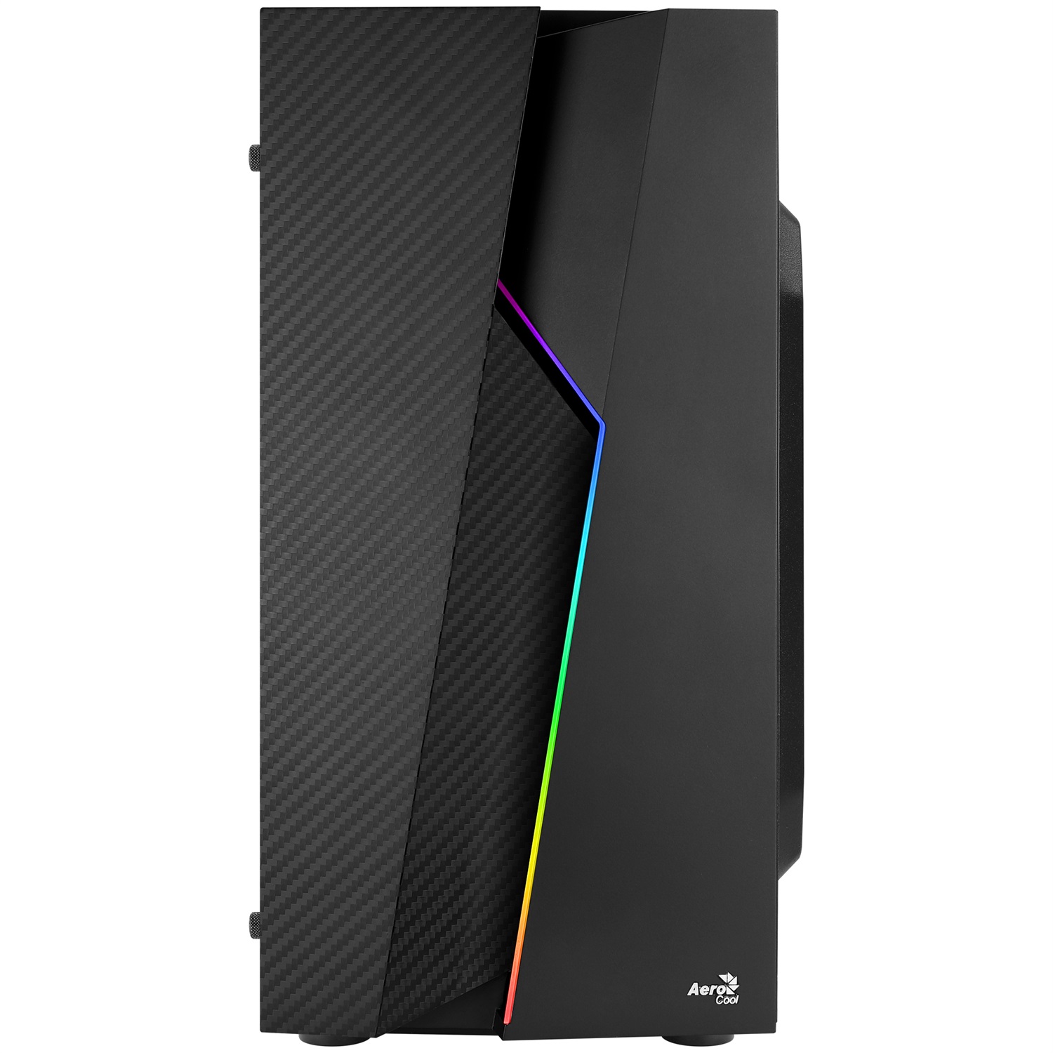 Aerocool Bolt Mini Tower PC Nero - Mini Tower, RGB, Micro ATX, Supporto Schede Grafiche fino a 318 mm