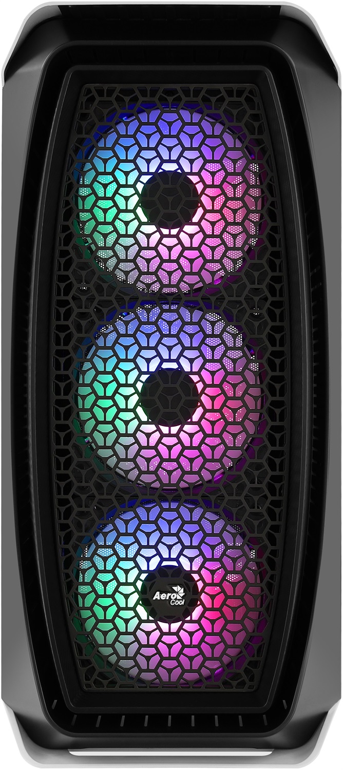 Aerocool Aero One Mini Frost - Case Mini Tower Bianco in Vetro Temperato per Micro-ATX e Mini-ITX