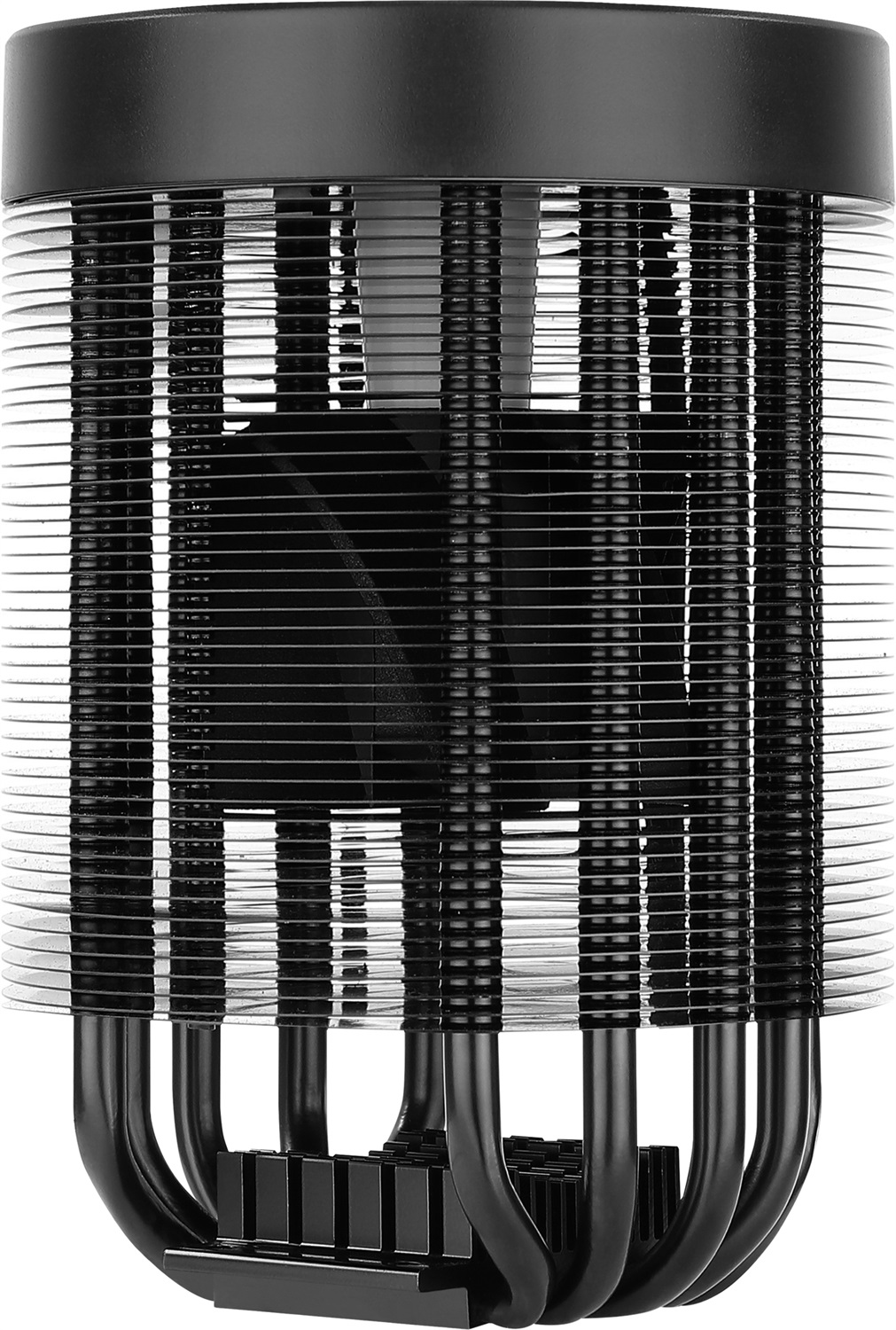 Aerocool Mirage 5 ARGB Raffreddatore d'aria per CPU 6 cm con design RGB INFINITY MIRROR, 1200-3000 Giri/min, 30 dB