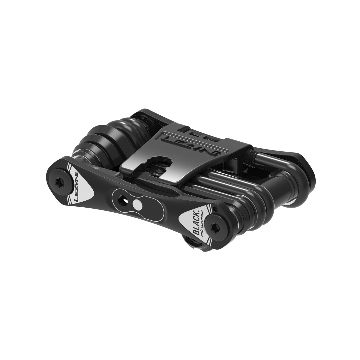 LEZYNE RAP II 25 CO2 - Attrezzo multiuso per ciclismo in nero con ingegneria di precisione