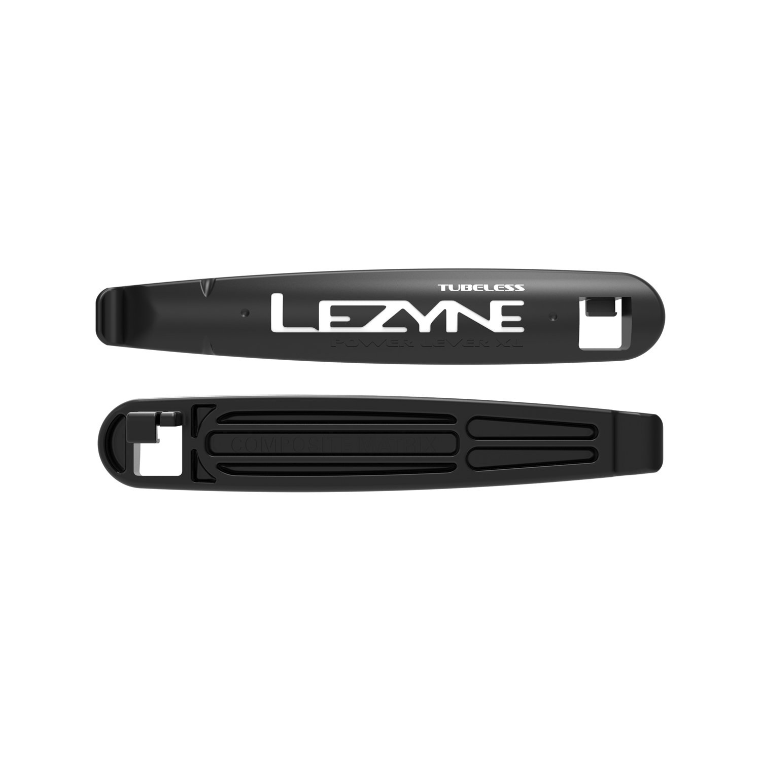 Lezyne Power Lever XL Tubeless - Levagomme per Pneumatici in Composite Matrix, Nero, 150 mm