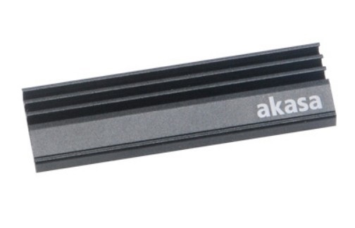Akasa AK-PCCM2P-02 Adattatore M.2 Interno PCIe 2.0, 32 Gbit/s, Passivo, Nero e Oro