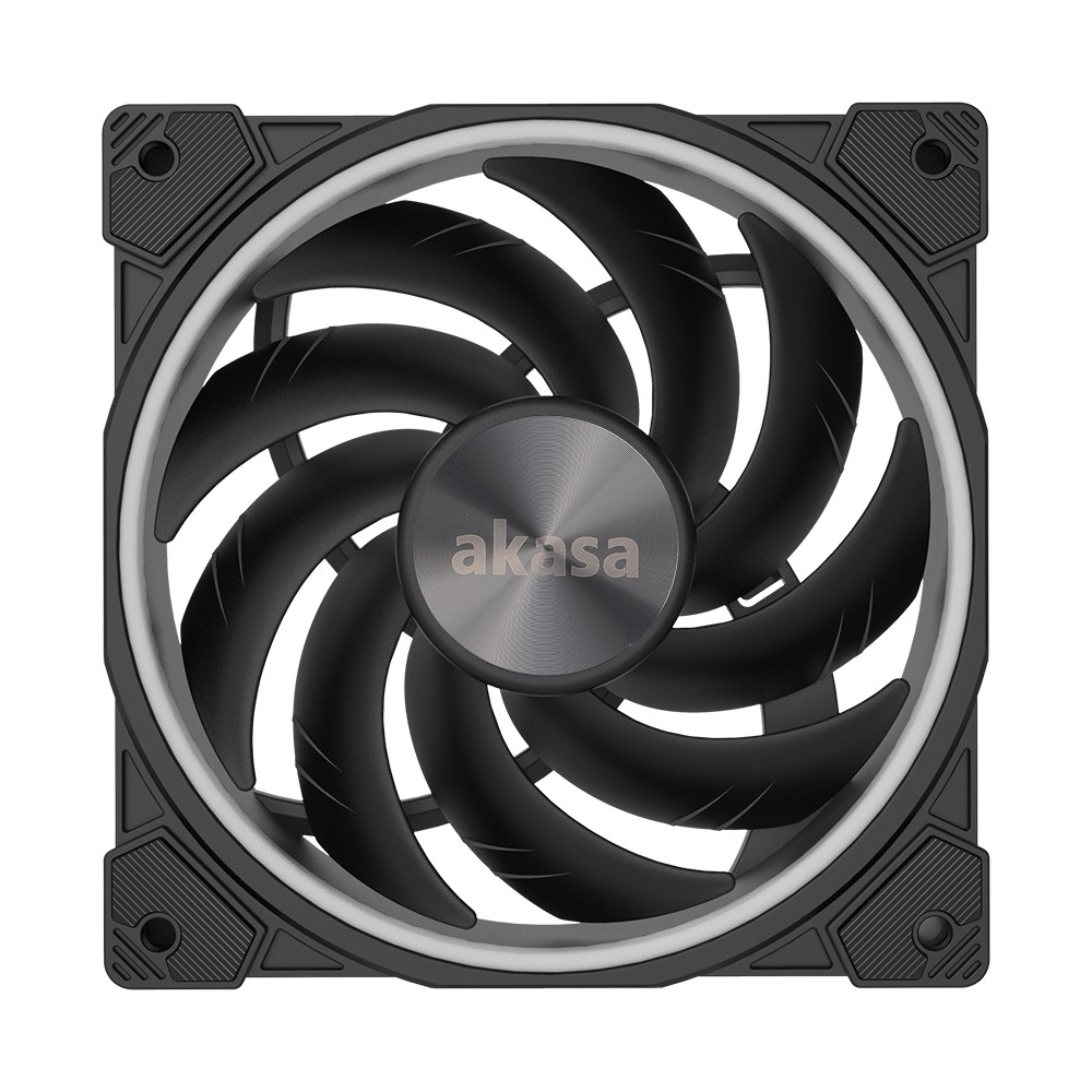 Akasa SOHO AR Ventola RGB 120mm - Dissipatore di calore con flusso d'aria fino a 52,91 pdc/min