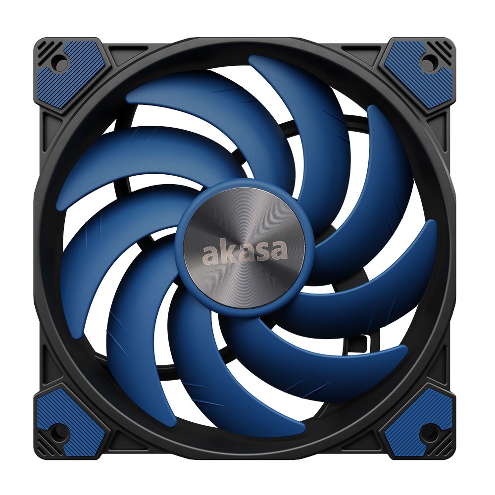 Akasa Alucia SC 140 mm - Ventilatore ad alto flusso d'aria con cuscinetti antivibranti e controllo PWM