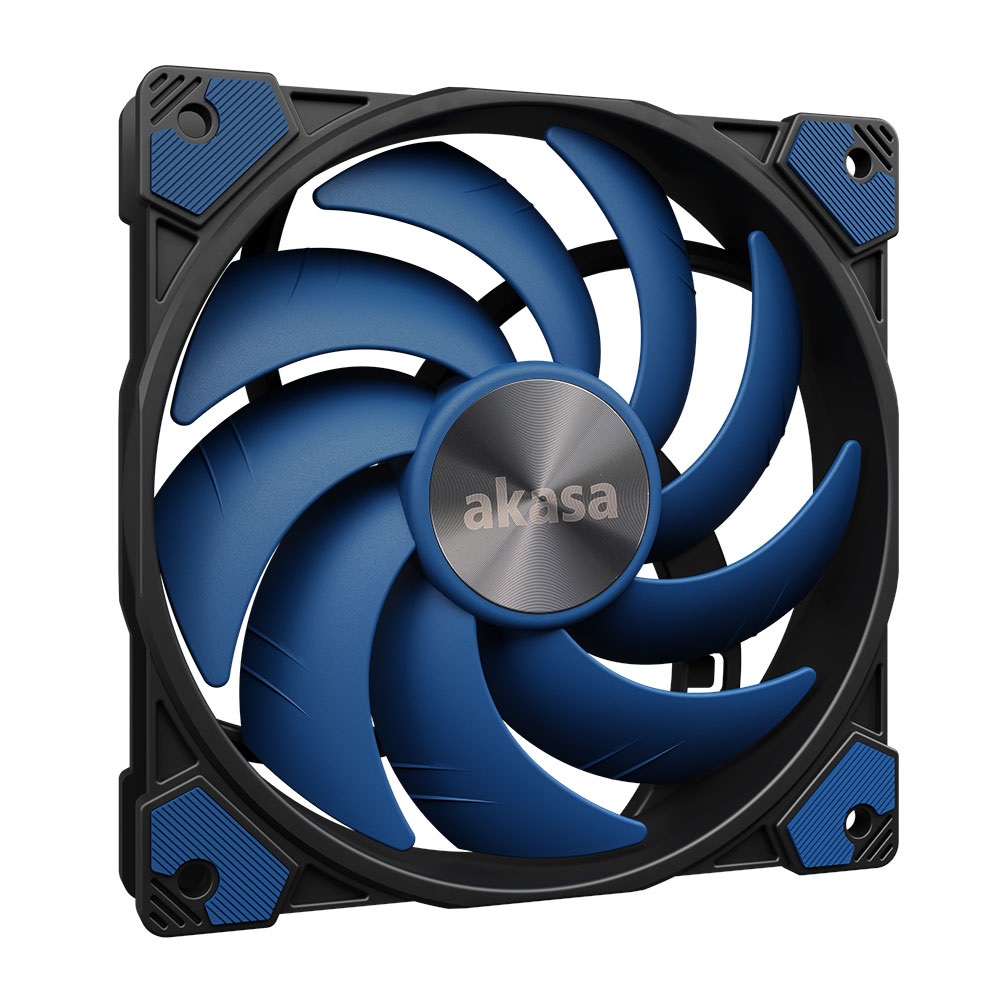 Akasa Alucia SC 140 mm - Ventilatore ad alto flusso d'aria con cuscinetti antivibranti e controllo PWM
