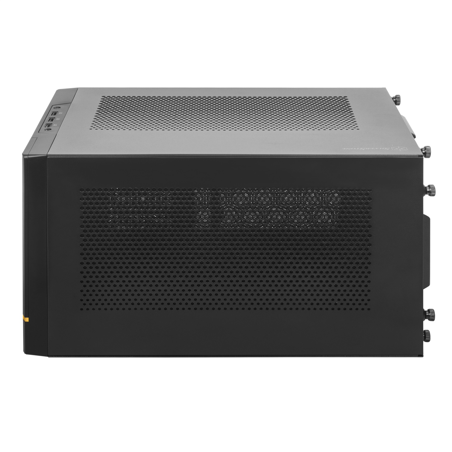 Silverstone SUGO 14 Case Cubo Mini-ITX Nero con supporto per schede grafiche a lunghezza intera e alimentatori ATX