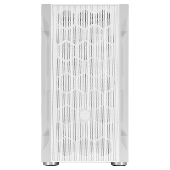 Silverstone FARA H1M Micro Tower Bianco - Case PC Micro ATX con Vetro Temperato e Alto Flusso d'Aria