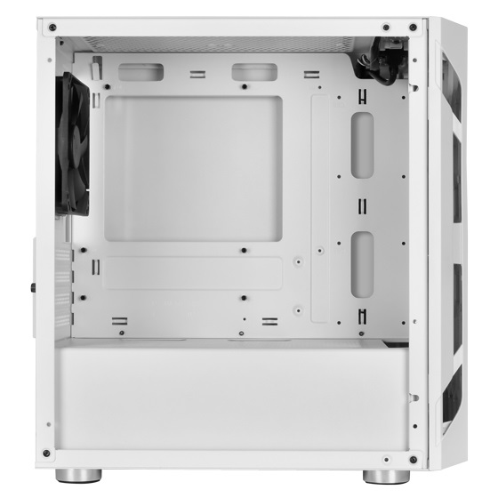 Silverstone FARA H1M Micro Tower Bianco - Case PC Micro ATX con Vetro Temperato e Alto Flusso d'Aria