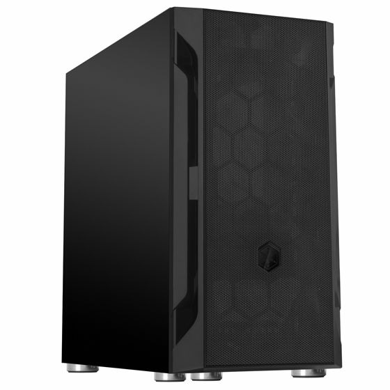Silverstone FARA H1M Micro Tower Nero - Case PC Micro-ATX con Griglia in Acciaio e Ventola da 120 mm Inclusa