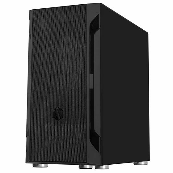 Silverstone FARA H1M Micro Tower Nero - Case PC Micro-ATX con Griglia in Acciaio e Ventola da 120 mm Inclusa