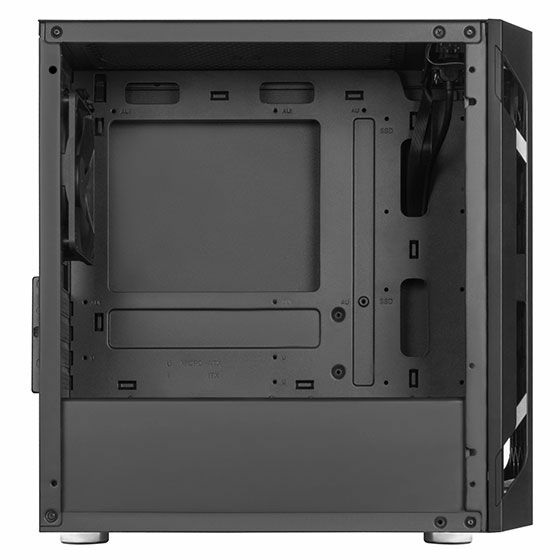 Silverstone FARA H1M Micro Tower Nero - Case PC Micro-ATX con Griglia in Acciaio e Ventola da 120 mm Inclusa
