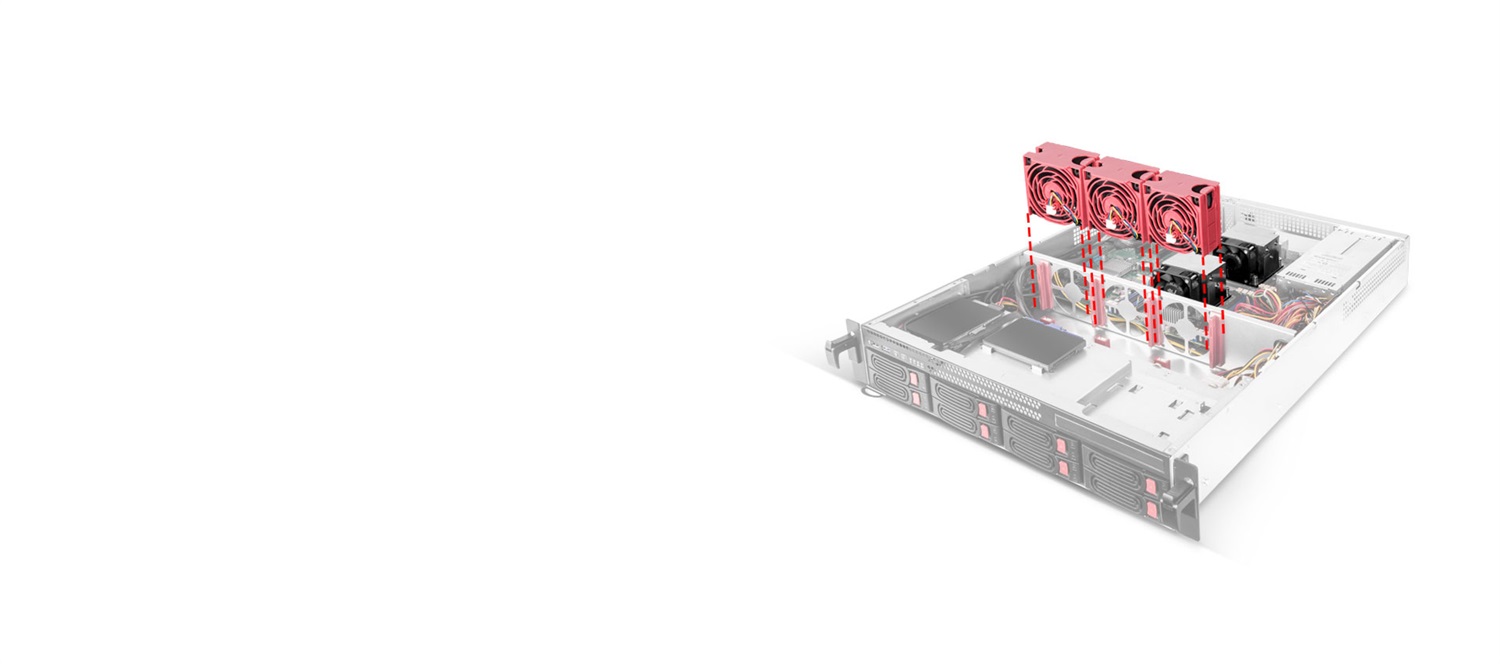 SilverStone Technology SST-RM22-308 Server Rack per 8 HDD/SSD 2.5/3.5