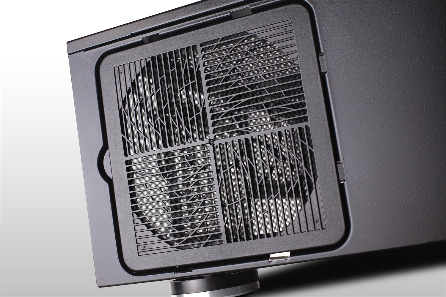 SilverStone SST-GD08B HTPC Big-Tower Nero con USB 3.0, supporto schede madri ATX e filtri anti-polvere