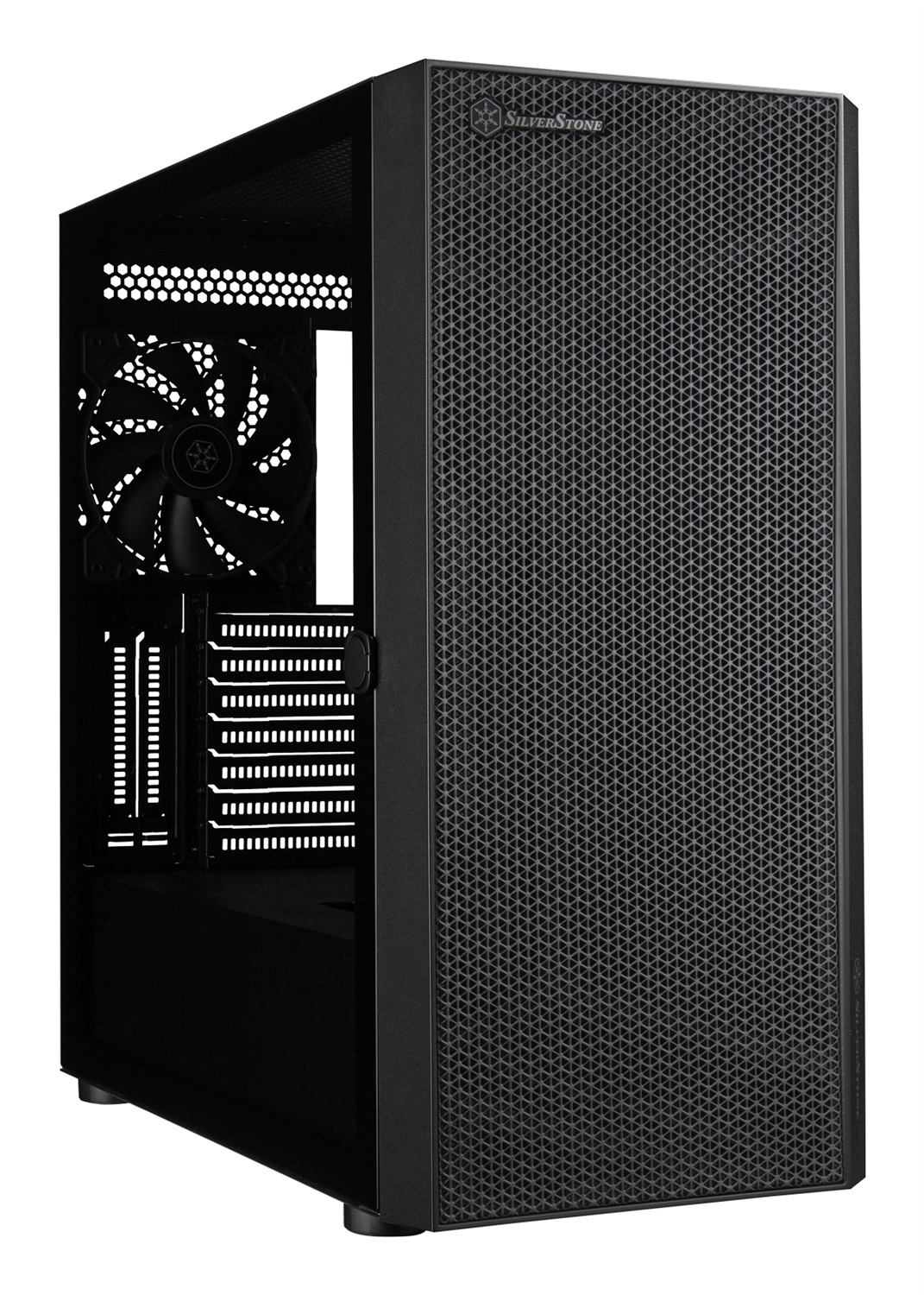 Silverstone SETA H1 Midi Tower Nero con Vetro Temperato e Pannello ARGB