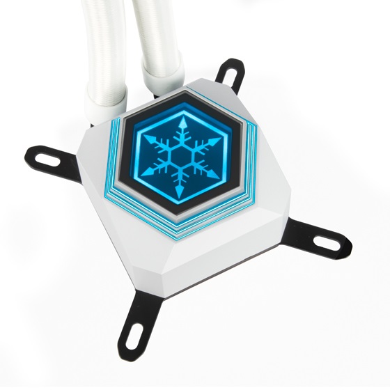 Silverstone SST-PF360W-ARGB-V2 Raffreddatore a liquido per CPU 360mm con RGB indirizzabile - Bianco