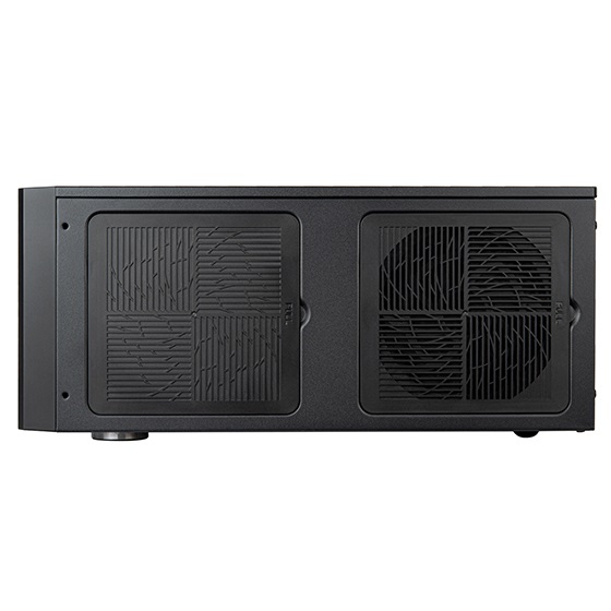 SilverStone SST-GD11B HTPC Bianco - Supporto ATX, Micro-ATX, Mini-ITX, Materiale Plastica e Acciaio, Eccellenti Opzioni di Raffreddamento