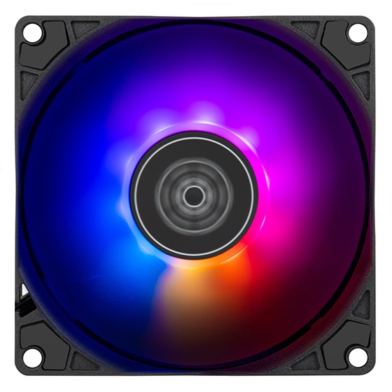 SilverStone Technology SST-AS90B-ARGB - Ventola sottile da 92 mm con PWM e luce ARGB