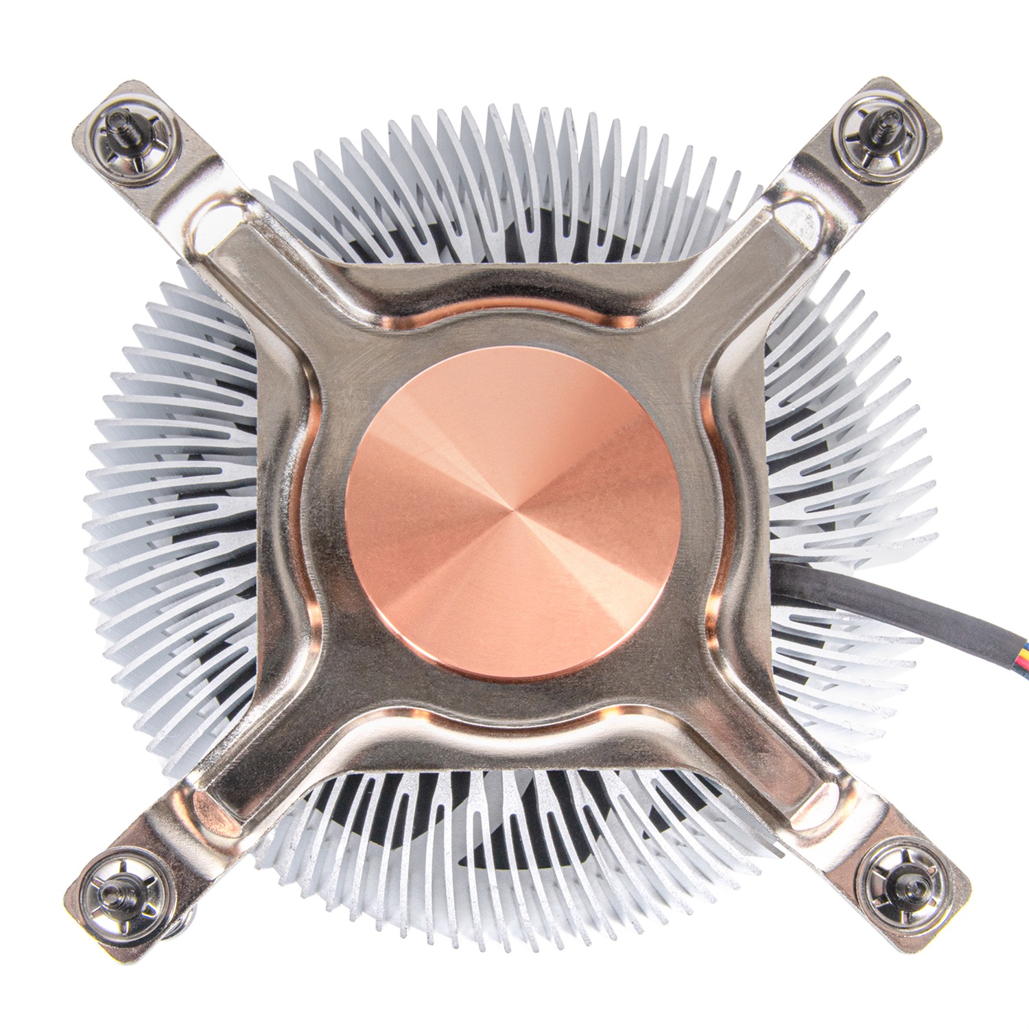 SilverStone SST-NT07-1700 Raffreddatore d'aria Low Profile 8 cm per Intel LGA1700 - Altezza 22 mm, Rumorosità 18 dB