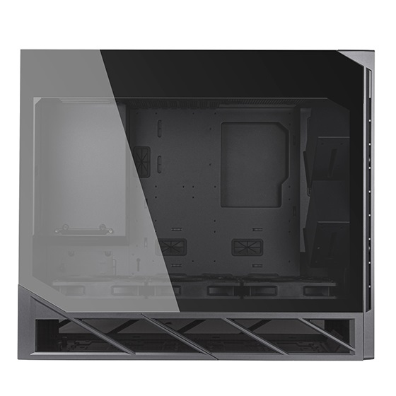 Silverstone SST-ALF2B-G Case per Computer Nero con Alimentazione 1200 W, Supporto ATX e Ventole Air Penetrator