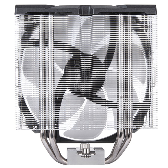 Silverstone SST-ARV140-ARGB Raffreddatore d'aria 140mm per CPU, compatibile con socket Intel e AMD, Nero