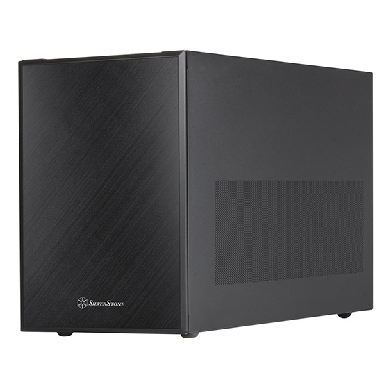 Silverstone SST-SG17B Case Cubo Nero - Micro ATX, Mini DTX, Mini ITX, 4 Slot Espansivi