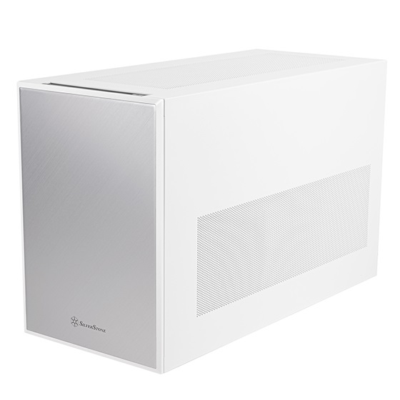 Silverstone SST-SG17W Case Cubo Bianco Micro-ATX Mini-ITX con Supporto Raffreddamento