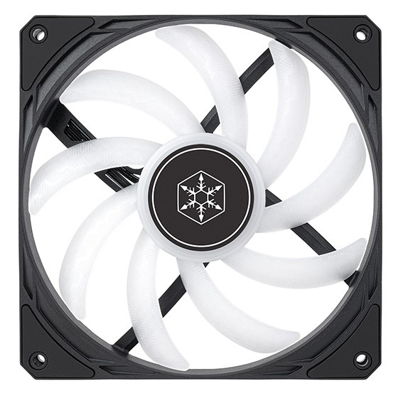 Silverstone Ventola SST-AS140B-ARGB 14 cm con LED ARGB, 1700 RPM, Cuscinetto FDB