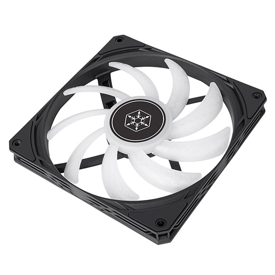 Silverstone Ventola SST-AS140B-ARGB 14 cm con LED ARGB, 1700 RPM, Cuscinetto FDB