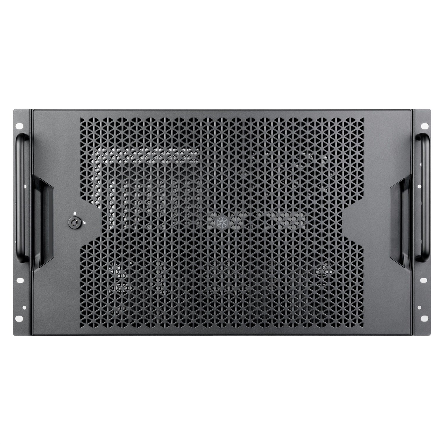 Silverstone RM600 Supporto Nero - Enclosure Rack 6U con Doppia Alimentazione e Supporto per 3 Dissipatori da 360 mm