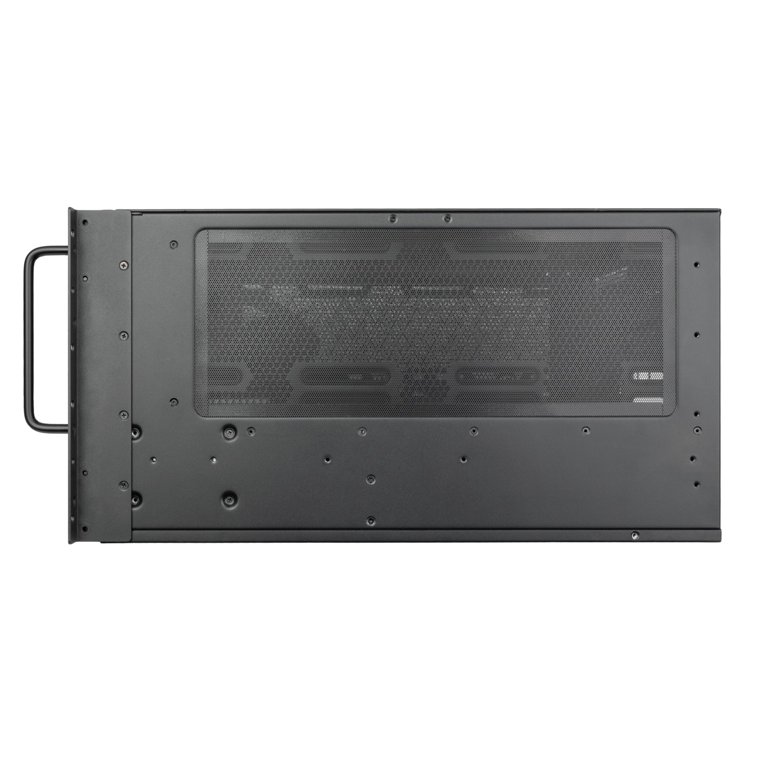Silverstone RM600 Supporto Nero - Enclosure Rack 6U con Doppia Alimentazione e Supporto per 3 Dissipatori da 360 mm