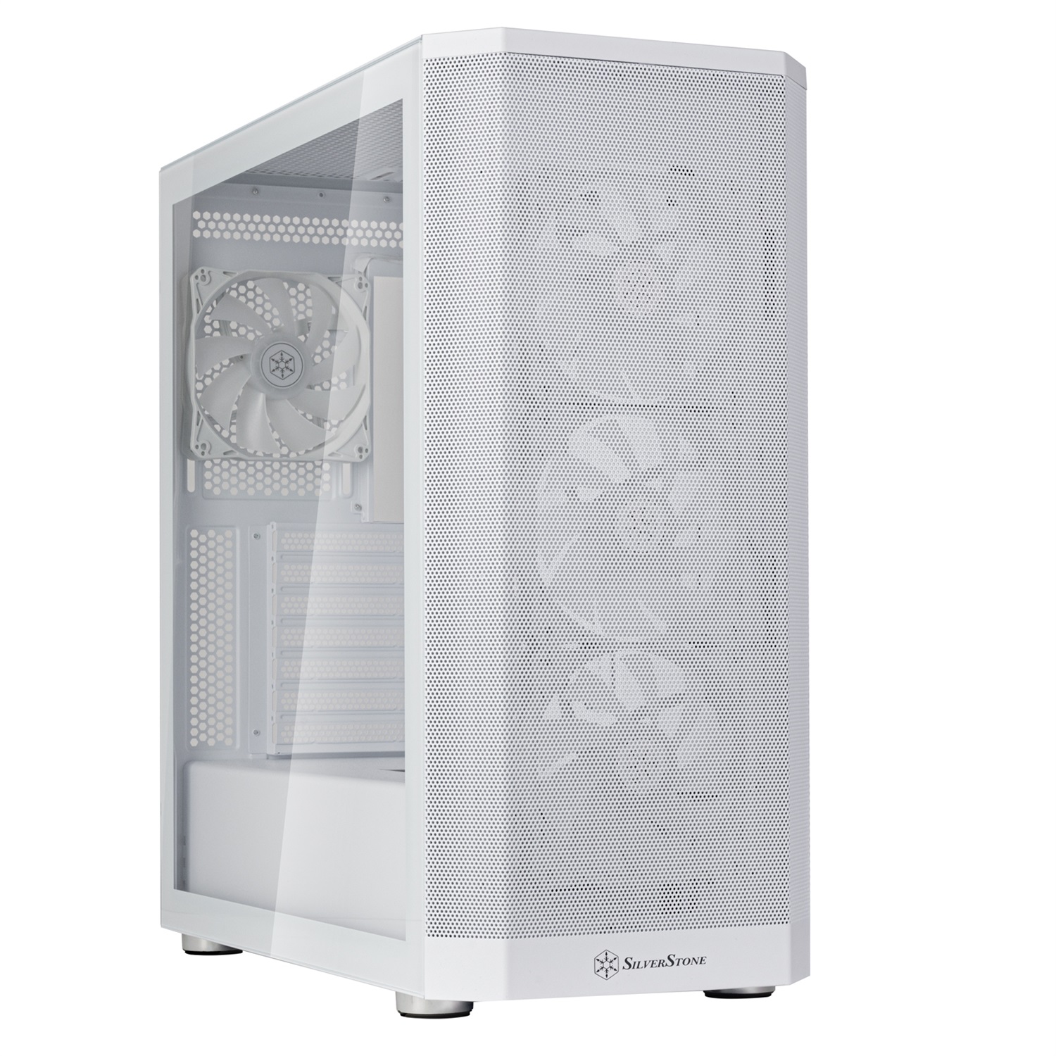 Silverstone FARA 514X Midi Tower Bianco - Compatibile ATX, micro ATX, Mini-ITX, Supporto per radiatori da 360mm