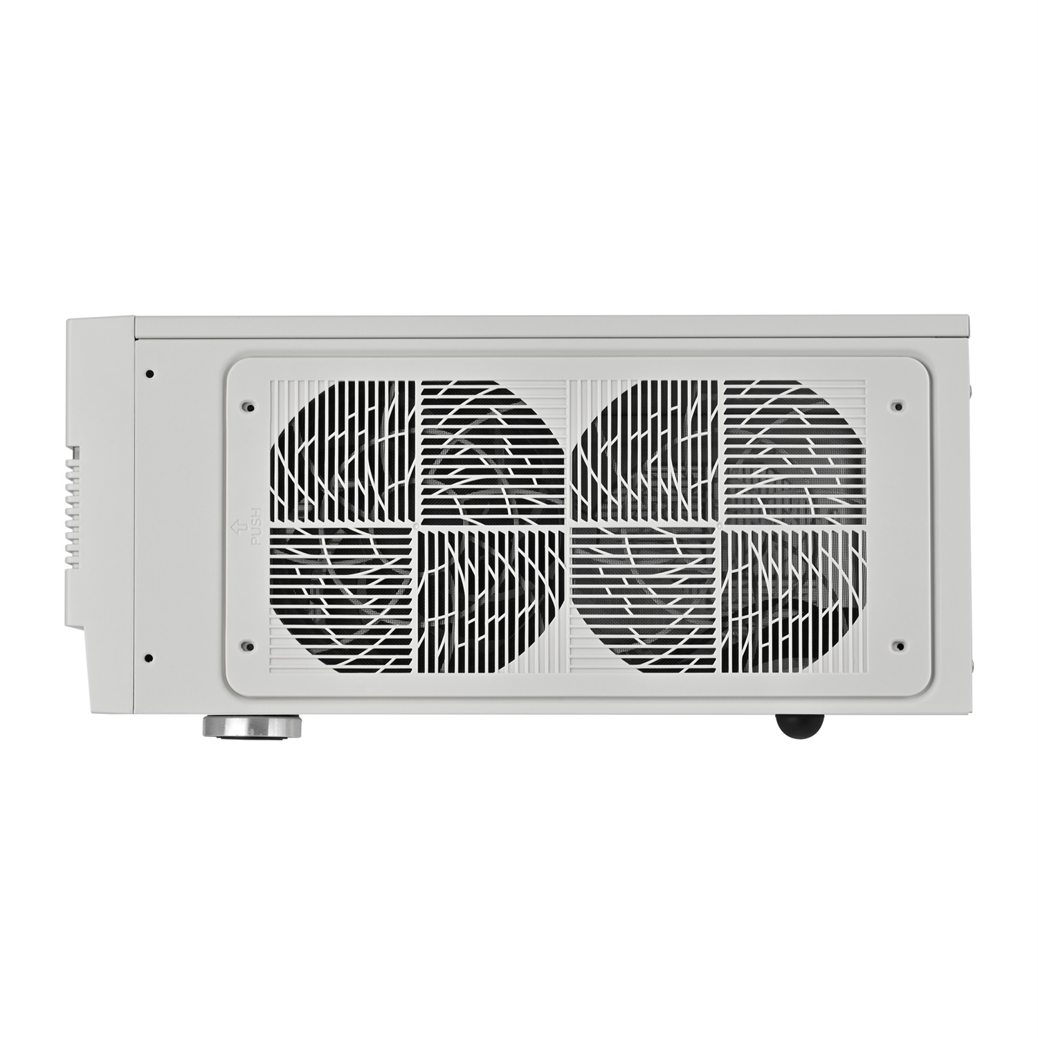 Silverstone Technology SST-FLP01W - Case HTPC ATX Bianco in stile retrò con USB Type-C